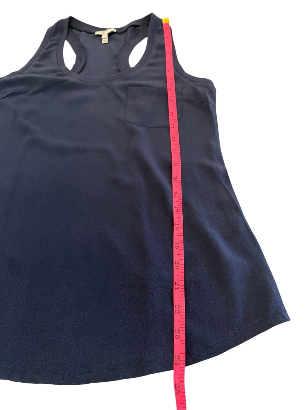 Joie Navy Racerback Pocket Tank - Picture 4 of 7
